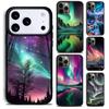 Nordlichter Aurora Handyhülle für iPhone 17 16 15 Pro Max Air 14 13 12 11 Plus Stoßfeste Capa Hülle