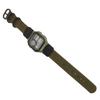 Digital Sport Watch Canvas Strap Luminous Waterproof Retro Sport Watch for Outdoor Sports