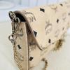 [Pre-Owned] Millie Visetos Monogram Envelope Bag Chain Bag Leather Crossbody Bag Small - Very Good #3A2DX9