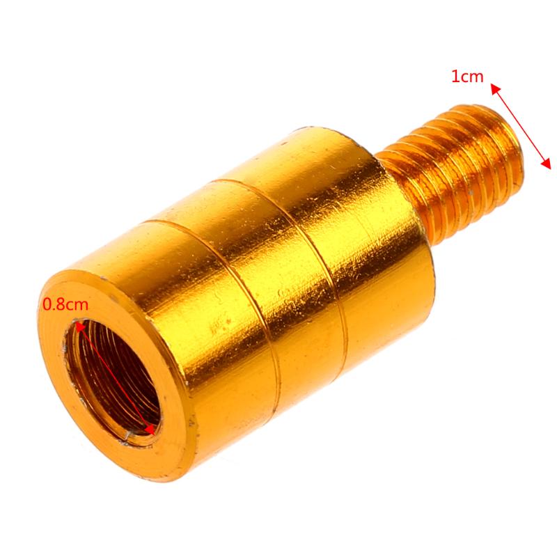 Fishing Landing Net Handle Connector Thread Adapter 10mm To 8mm 8mm To 10mm New