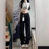 2024 Plus Size Women's Loose Harem Jeans - Slimming Pear-Shaped Fit for Spring & Autumn