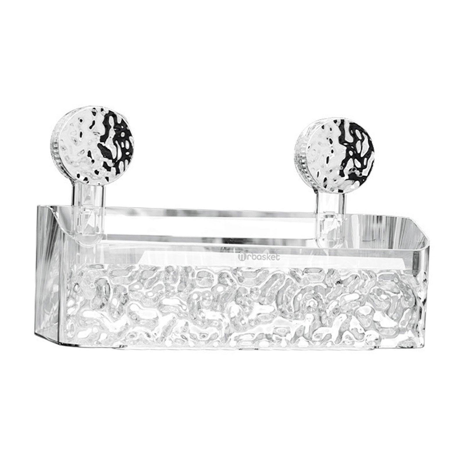 

Мощный органайзер-полка на присосках, многоцелевой держатель на присосках, стойка, подходит для кухни, ванной комнаты и офиса L