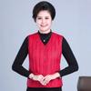 New Autumn and Winter Light Down Vest Women's Clothing Middle-aged and Elderly Large-size Mother Vest Vest