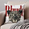 RRoh JJae Won Cushion Cover Pillowcase Antidustmite Invisible Zipper Short Plush Sofa Cushion