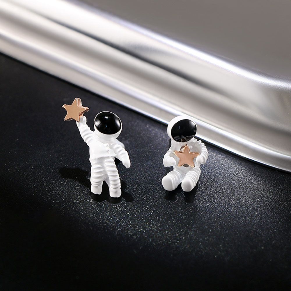 

Space Asymmetrical Star Ear Stud Women Gifts Stud Earrings Fashion Jewelry Ear stud