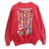 CAPTAIN SANTA Made In Japan Long Sleeve Sweat Trainer M Red Men's Used