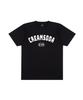 CREAM SODA LAB [2Pack] Ozzy Acro Logo Short Sleeve T-Shirt White (Black) Black (White)