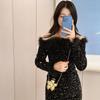 New Acrylic Lipstick Bag For Wommen High Quality Acrylic Shoulder Bag Flower Bow Bag Mini Change Key Crossbody Bag