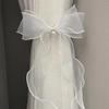 Translucent Bow Curtain Tieback Mesh Curtain Rope Holders New Curtain Buckle  Home Decor