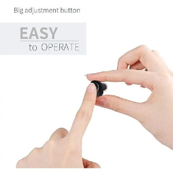 Aparaty słuchowe ładowalne regulowane wzmacniacz dźwięku słuchowego dla osób z łagodnym do umiarkowanego ubytkiem słuchu prezent dla starszych