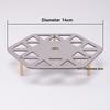 Portable Stove Stand Heat-Resistant Trivet Stainless Steel Pot Holder  Stove Stabilizer Plate Non-Slip Gas Stove Stand