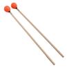 1 Pair Marimba Mallets Medium Hard Yarn Head with Maple Handle for Percussion Playing MQ‑06
