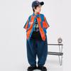 Street Dance Children'S Trendy Clothing Hip Hop Trendy Brand Children'S Clothing Striped Shirt Set Boys' Pop Dance Performance Clothing Girls