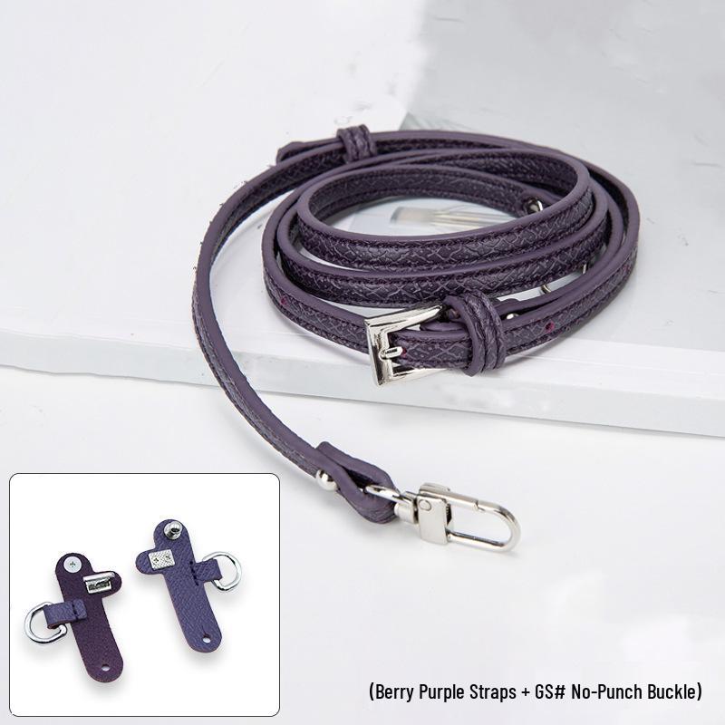 

Мини-сумка-пельмень Longxiang из натуральной кожи с широким ремнем и пряжкой без прокола