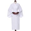 White White for Shrine Temple Japanese Plus Size [FAD-4U] Women's Robe, Robe, Yukata, Maidens, Use, Monks, Clothing,