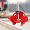 90 Degree Corner Right Angle Clamp T Handle Vice Grip Woodworking Quick Fixture (Red)