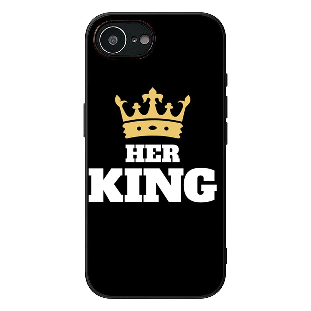 Cartoon King Queen Couple Lovers Phone Cover Case for Huawei P30 P20 P10 Mate 10 20 Pro Lite Y9A Y8S P Smart Y7 Y9 Prime Casing