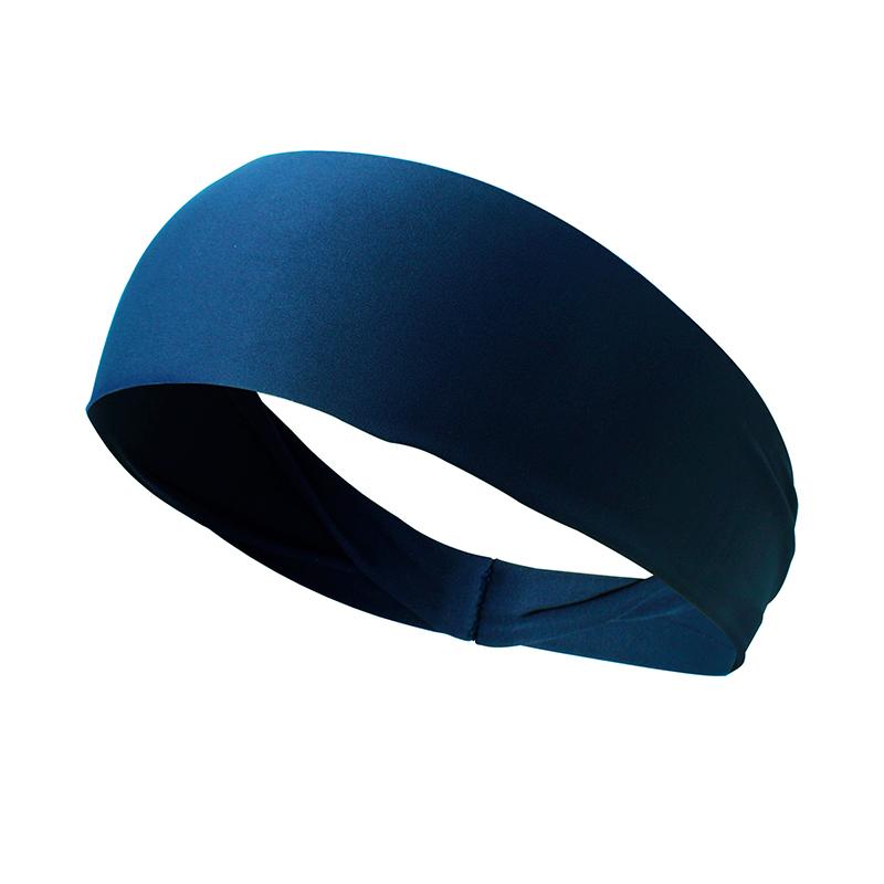 Simple Breathable Sport Headband Unisex Stretch Sweat Head Hair Bands For Running Gym Yoga Badminton Outdoor Sports