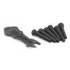 Guitar Bridge Pin Pegs Puller Ebony Stringed Instrument Repair Accessories Replacement