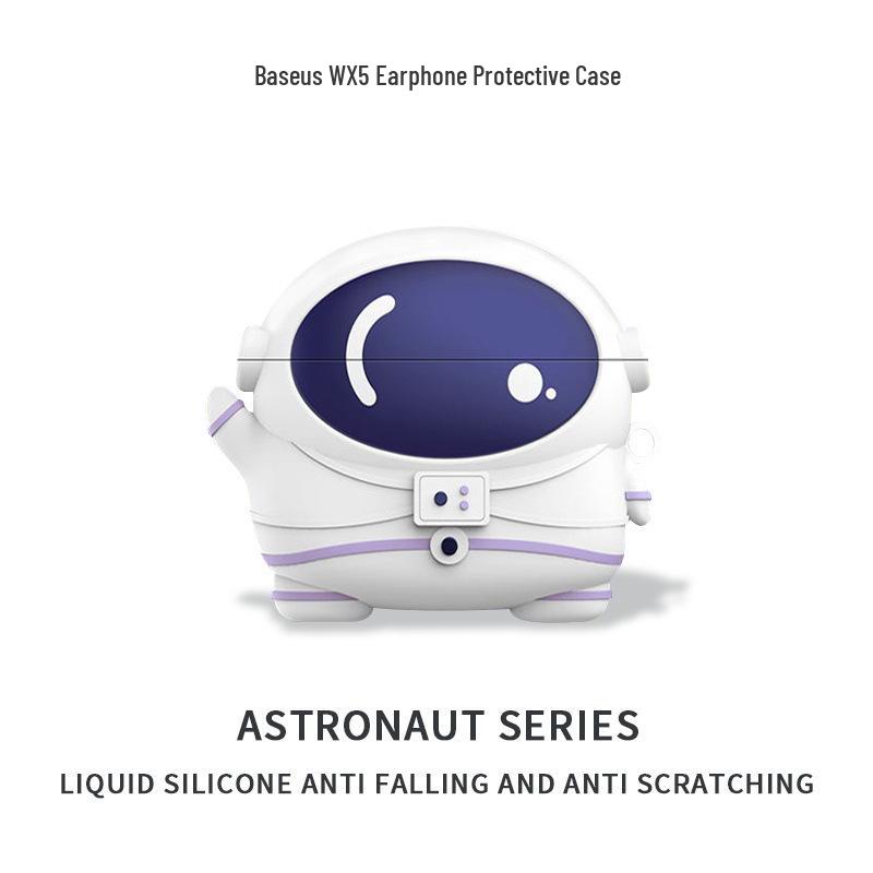 Baseus WX5 Earphone Case: Drop-proof Silicone Shell for Wireless Bluetooth Earbuds. Baseus WX5