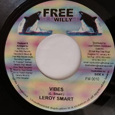 7-Zoll-Schallplatte LEROY SMART / PATRIOT - Vibes / Keep On Surviving FW0010 Free Willy Jamaika Reggae, Ska & Dub Gebraucht