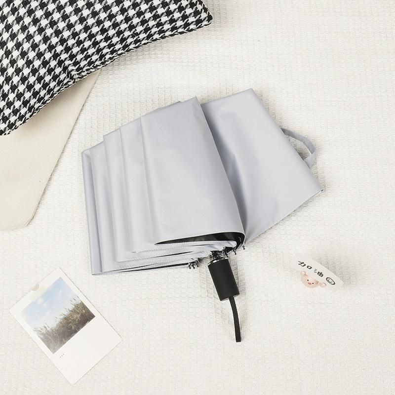 

Зонт с увеличенным усилением, мужские и женские складные зонты, простые ручные солнечные зонты, прочный солнцезащитный зонт двойного назначения с десятью козырьками