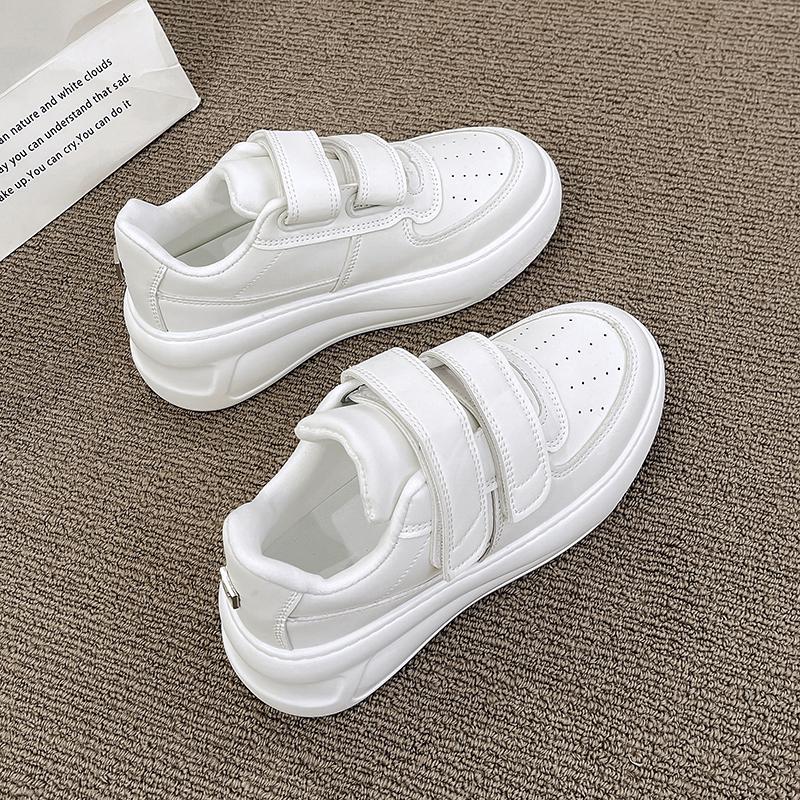 Fashion 2025 Women Sneakers Fashion Shoes Spring Trend Casual Flats Female New Fashion Comfort White Vulcanized Platform Shoes for Women