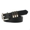 Casual Waist Belt PU Leather Decorative Pin Buckle Adjustable Waistband Western Cowgirl Jeans Women