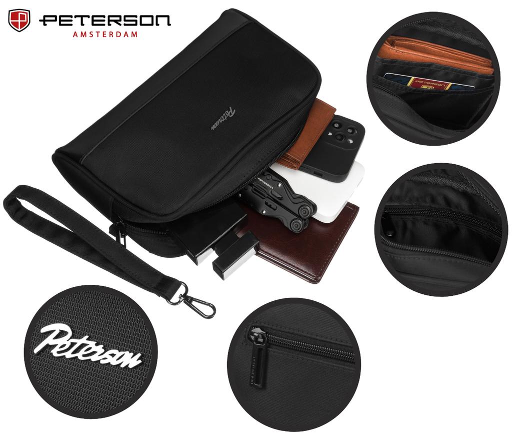 PTN SAS-01-9660 Black Hand Bag