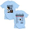 TheWeeknd Album Hurry Up Tomorrow T-shirts Vintage HURRY UP TOMORROW Women/Men Funko Pop Clothing Cotton Y2K New Pattern Tshirt
