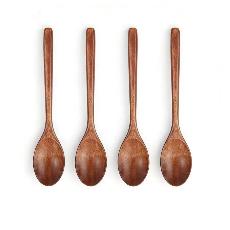 Houten Lepel Servies Keuken Kookgerei Gereedschap Soep Theelepel Catering Kookgerei Tool Koffie Soep Theelepel