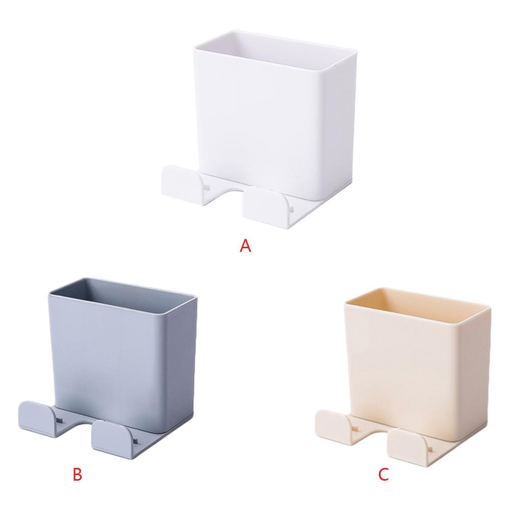 Mobile Phone Holder Smartphone Hanging Storage Rack Wall Mounted Remote Control Organizer Stand