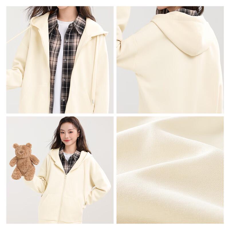 MJ Style Women's Hooded Cardigan Sweatshirt