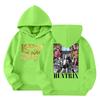 Child Fashion Lightweight Long Sleeve Pullover With Pockets  Print Hoodie