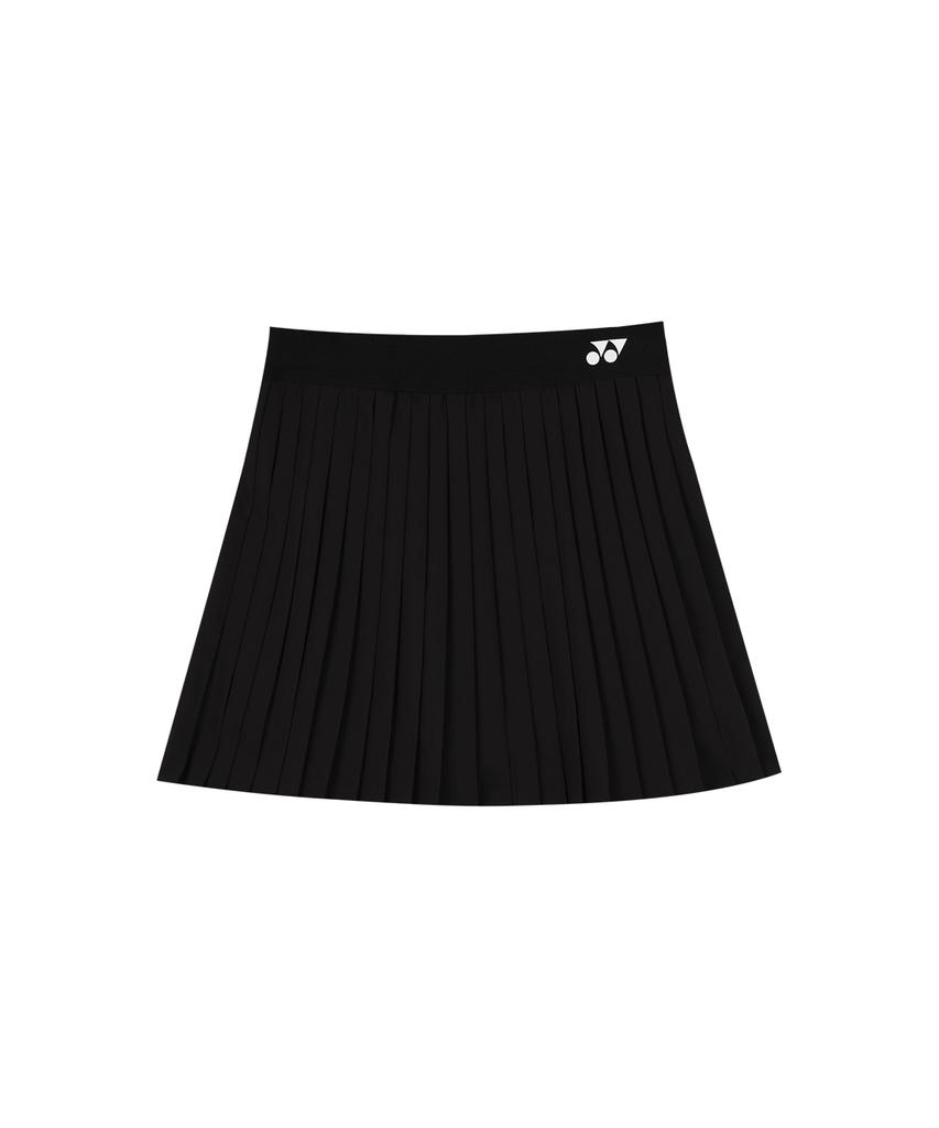 Yonex 265Ps001F Black Women'S Waistband Pleated Tennis Skirt