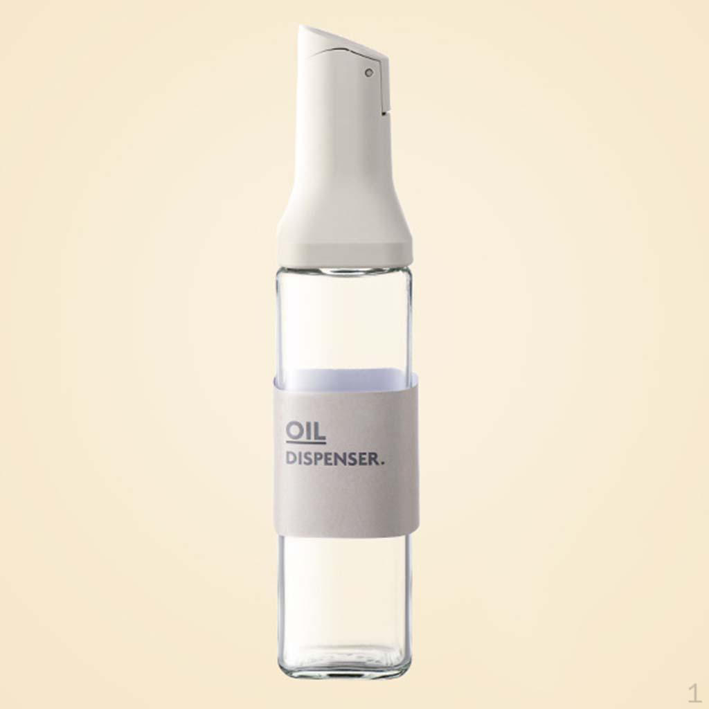 Dispenser Bottle Glass Tools Seasoning Bottles Pourer Dispensers for Roasting BBQ Salad Frying