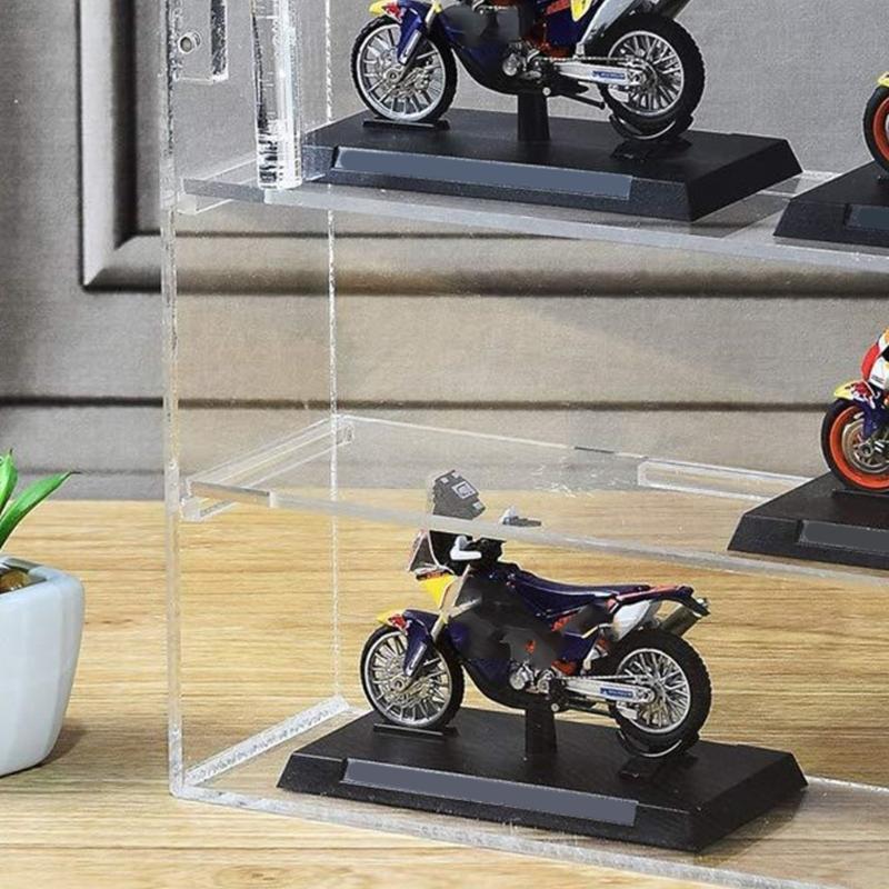 Dustproof Display Case for Collectible Action Figures And Toy Large Storage Organizers Box With Acrylic Easy Assembly