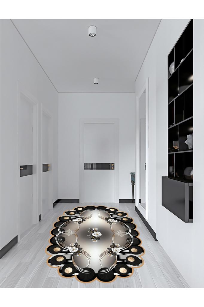 MD-LİFE HOME Декоративный ковер на нескользящей основе с цифровой ...