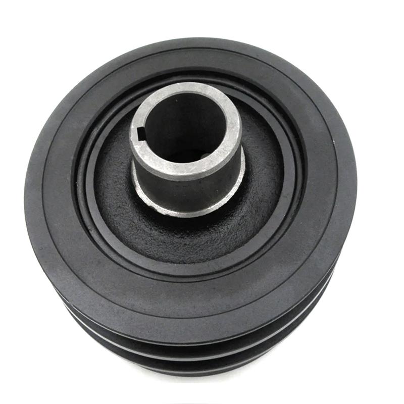 Шкив коленвала Для Mitsubishi Hardtop Pajero III, Shogun III ME204075 1104A024 1104A082 Запчасти чёрный