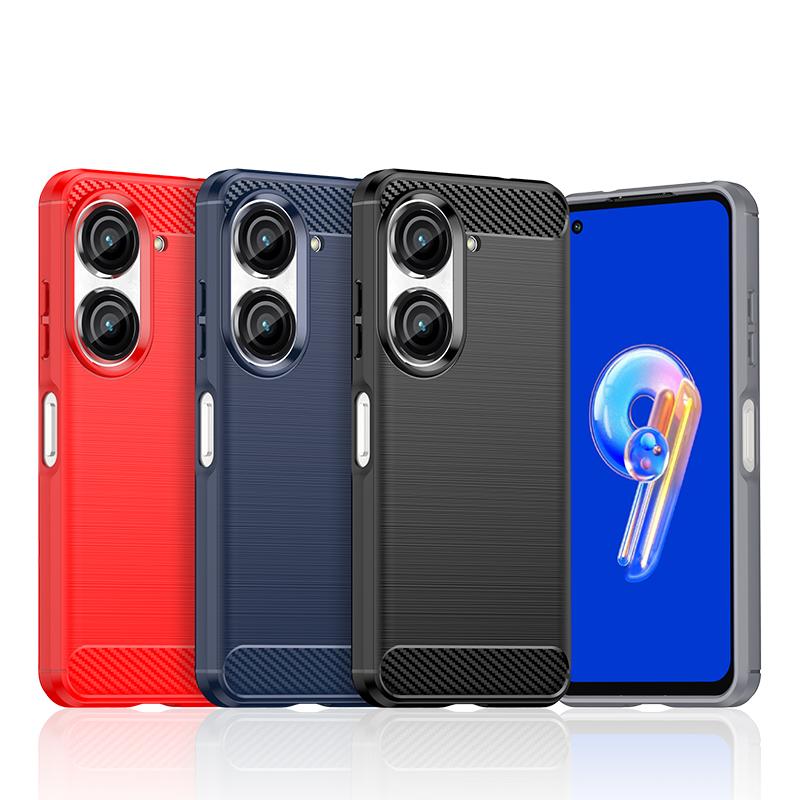 

Shock Resistant Protective Phone Case For ASUS Zenfone 9 10 Soft cases covers Zenfone 10 синій