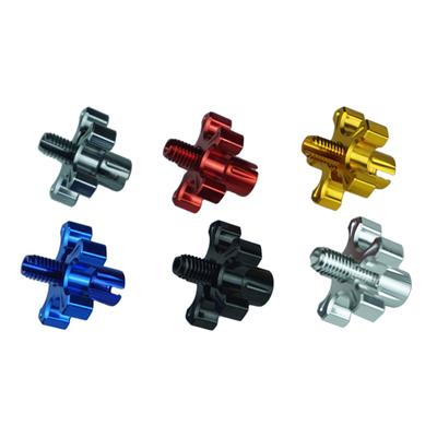 CNC-Aluminium-Motorrad-Kupplungskabel-Drahtversteller, feste Schrauben für AR125LC EN500 ER6-F ER6-N GPX250 GPX600