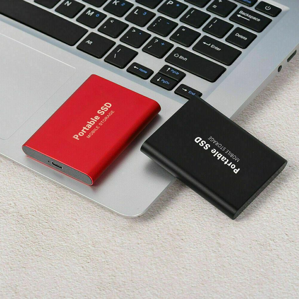 Exclusive Cross-Border Ultra-Thin High-Speed SSD Mobile Hard Drive Expansion - Large Capacity, Brand New Solid State Drive