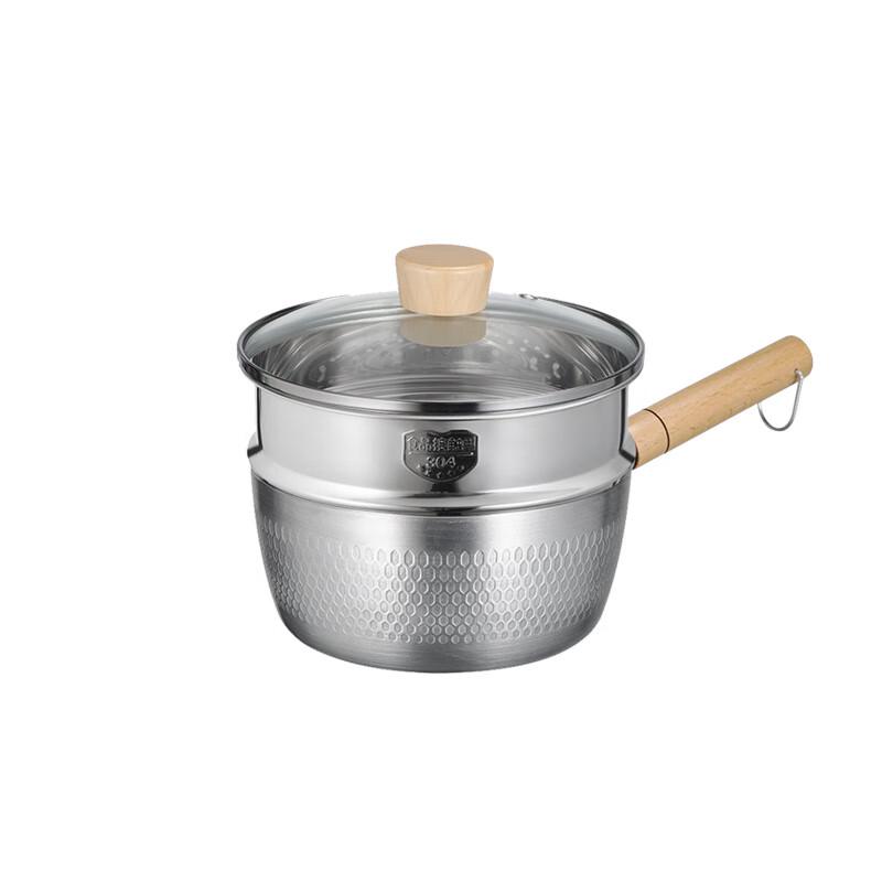 Chui Da Huang Japanese Aluminum Yukihira Pot with Steamer