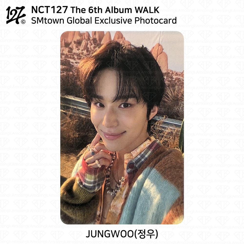 NCT127 The 6th Album WALK Exclusive Photocard SMtown Global Walmart KPOP