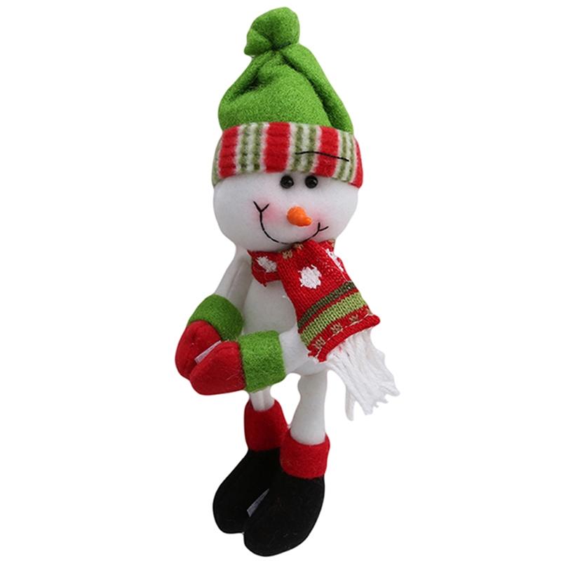 Elf Wine Bottle Dust Cover Ornaments Snowman Champagne Bottle Set Bar Restaurant Decorative Xmas Christmas Party Home Decoration