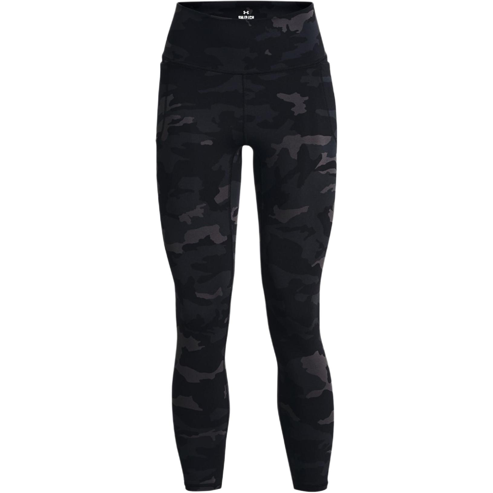 Under Armour Leggings Women s Ink Jade Gray Moderate 1379164-010 L