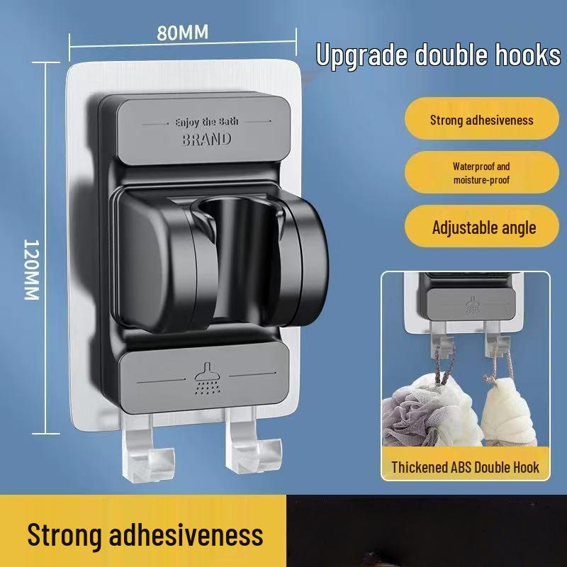 Universeller Saugnapf-Duschkopfhalter ohne Bohren