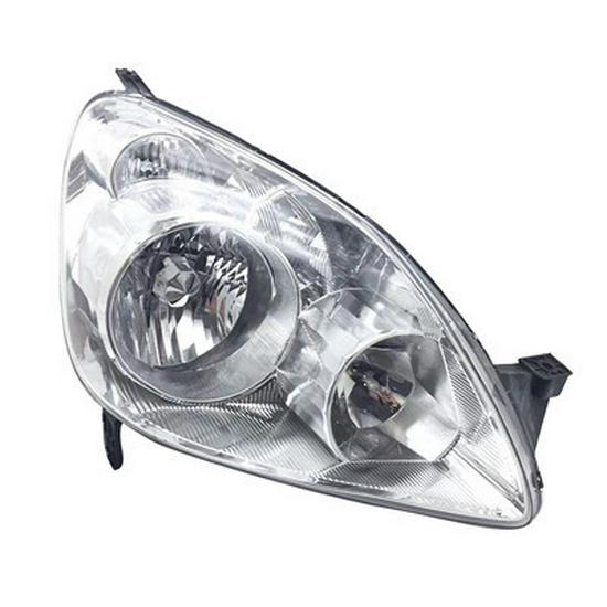 Compatible Headlight Half Assembly for 2005-2006 Honda CRV RD7 Front Lighting, Original.