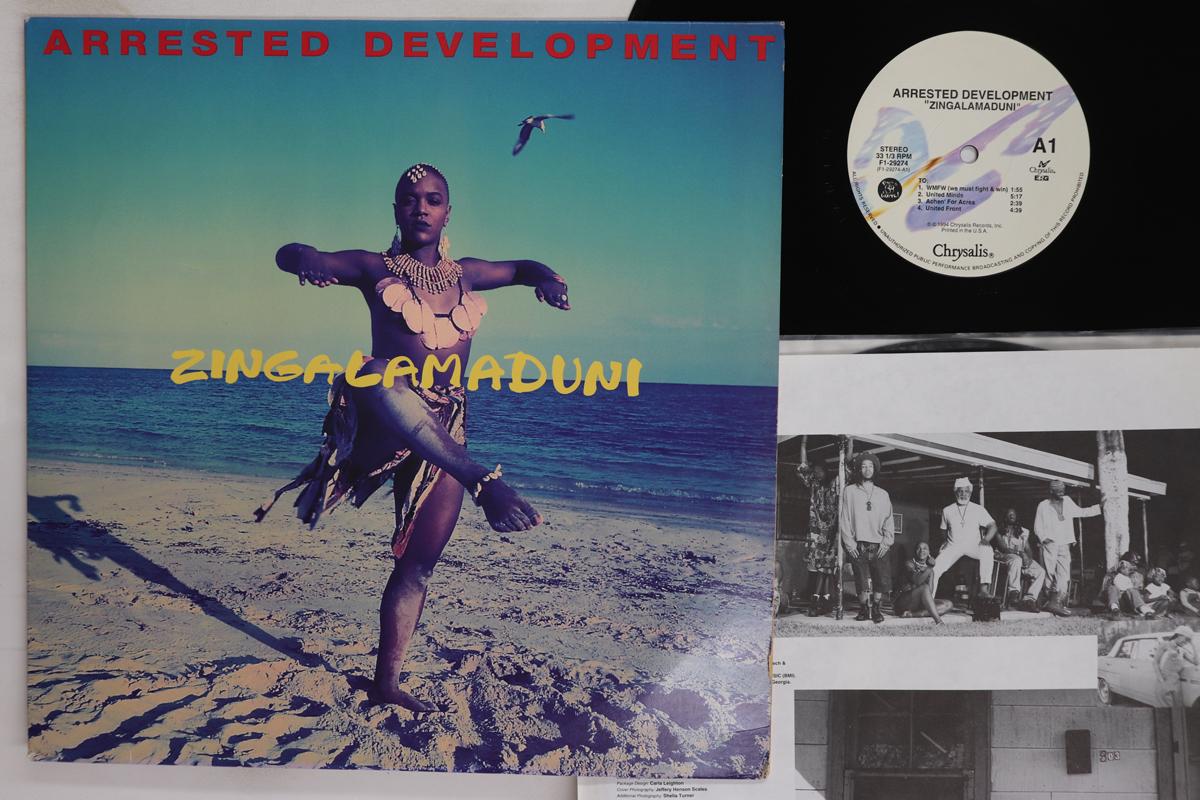 

LP Record ARRESTED DEVELOPMENT Zingalamaduni F129274 CHRYSALIS 1994 US Rap HipHopRB Used