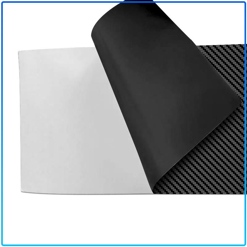2Pcs Carbon Car Door Side Skirt Sill Stripe Sticker Anti-scratch Refit Sticker For BMW M Performance 1 3 5 7 Series M3 M4 M5 M6 X1 X3 X5 X6 X7 E30 E3